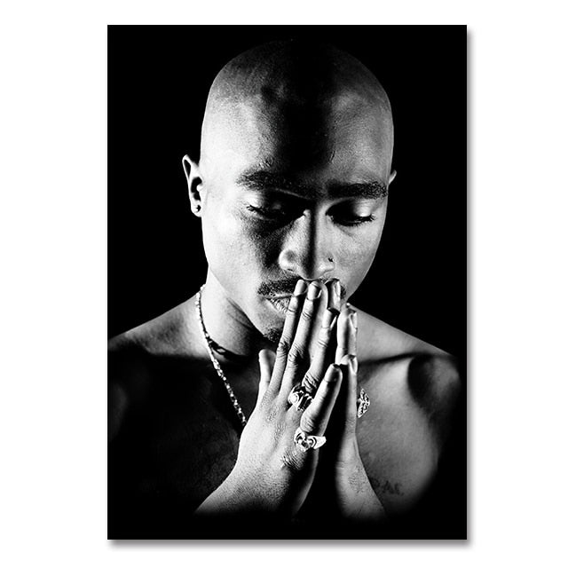 Arthia Designs - Black & White Rapper Canvas Art - Review