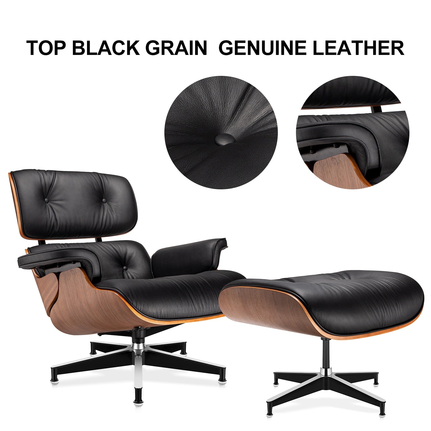 Arthia Designs - Eames Mid-Century American Lounge Chair and Ottoman (Tall Version) - Review