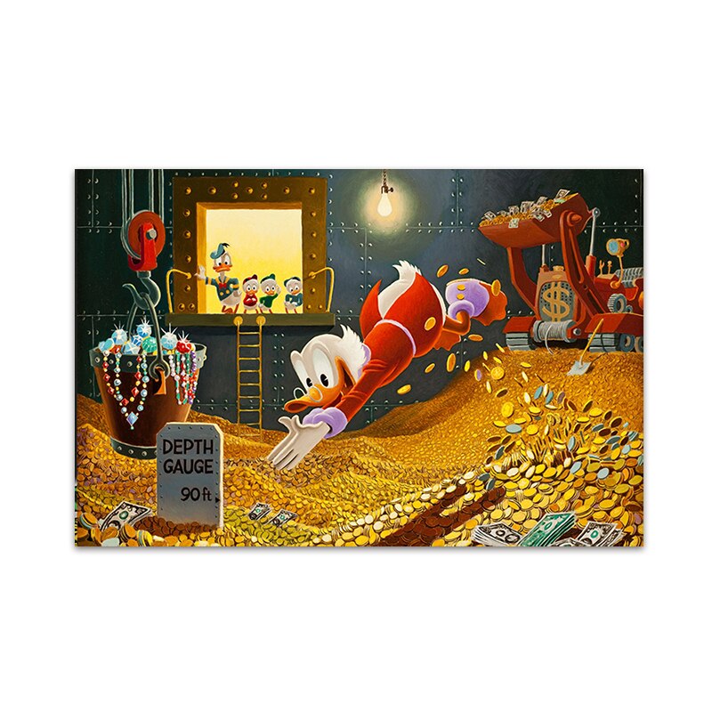 Arthia Designs - Donald Duck American Express Card Canvas Art - Review