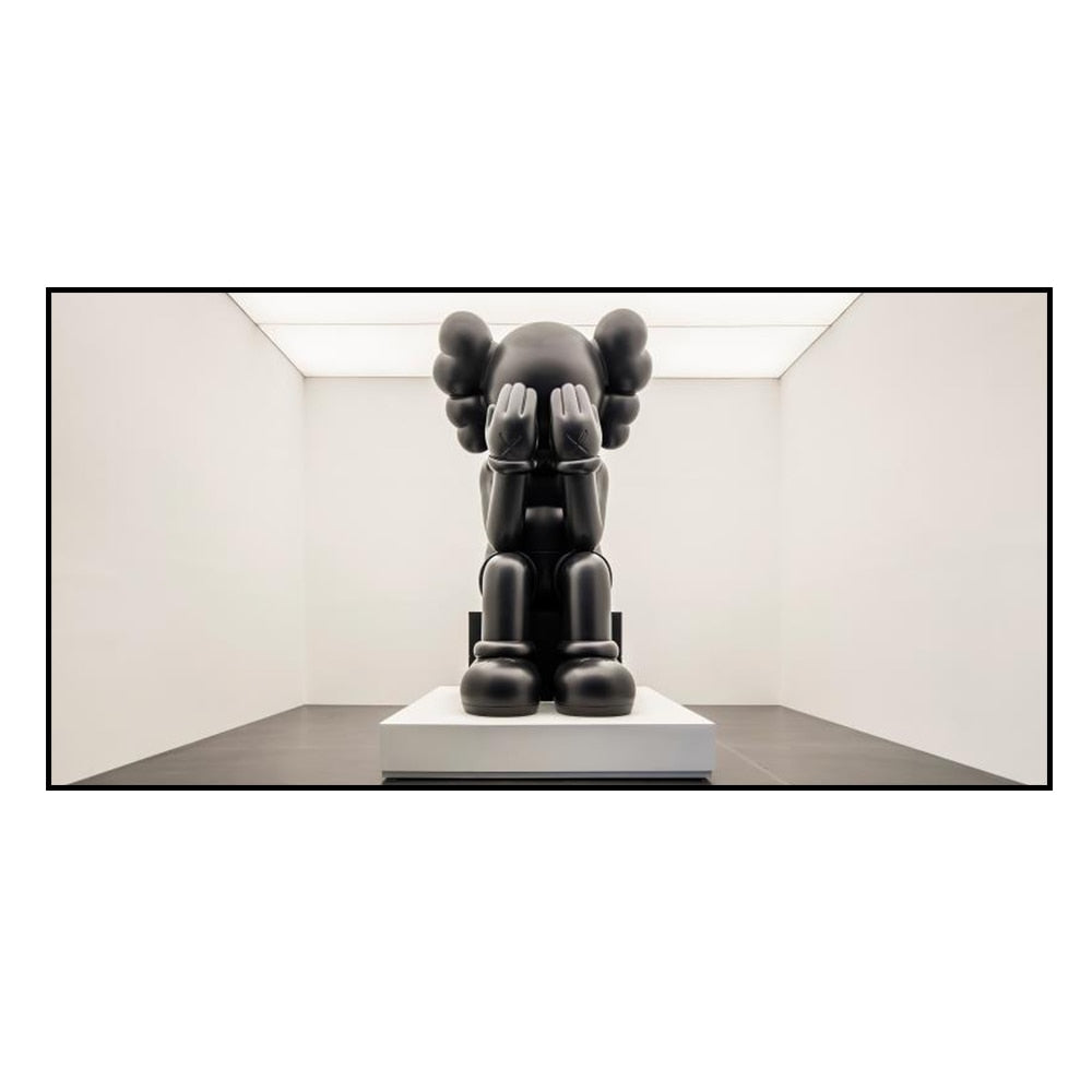 Arthia Designs - KAWS Trending Teddy Bear Canvas Art - Review