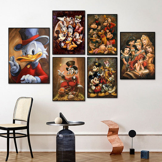 Arthia Designs - Disney Cartoon Characters Canvas Art - Review