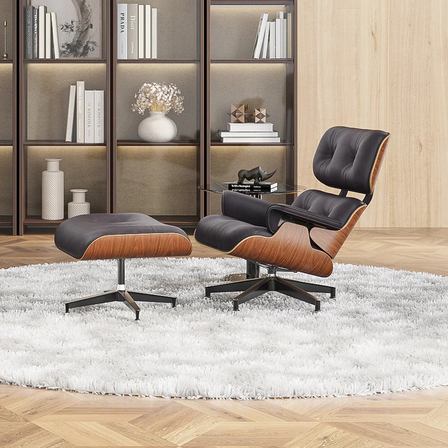 Arthia Designs - Eames Mid-Century American Lounge Chair and Ottoman (Tall Version) - Review