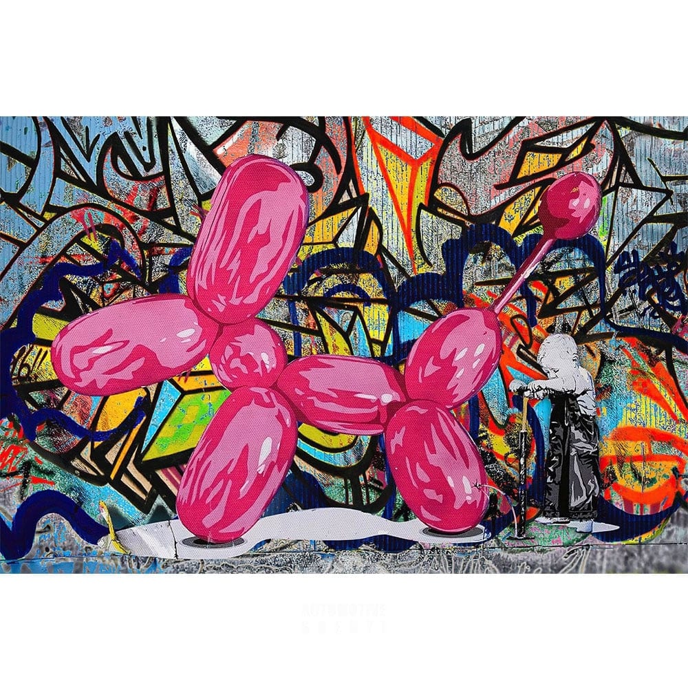 Arthia Designs - Balloon Dog Graffiti Canvas Art - Review