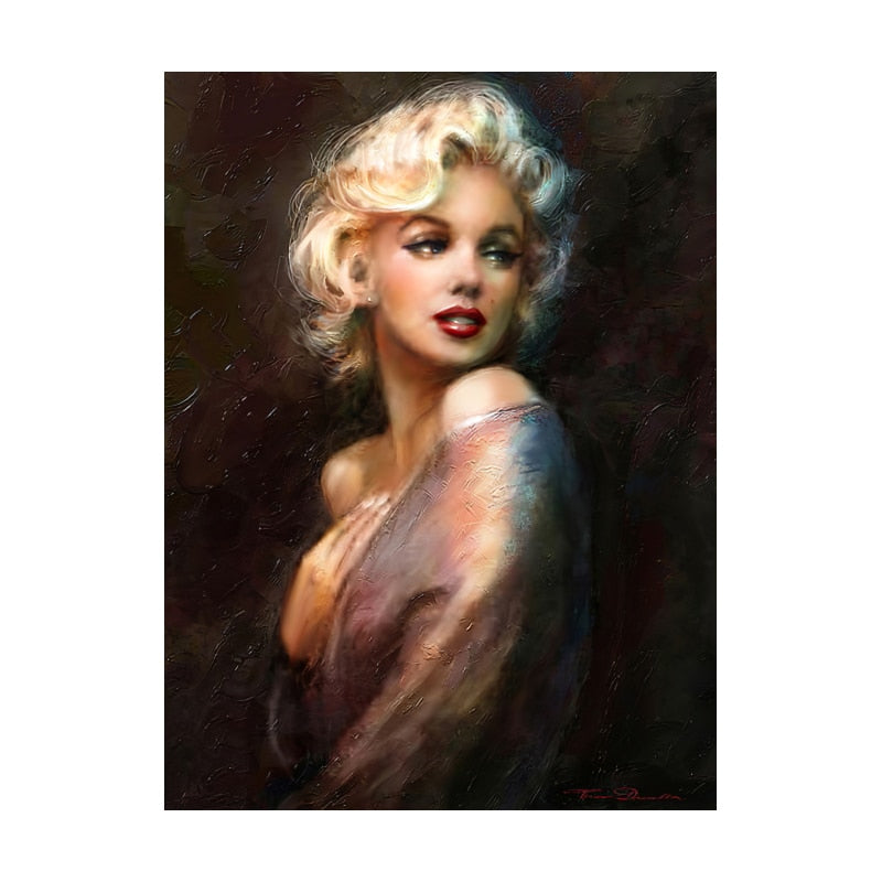 Arthia Designs - Marilyn Monroe Poster Canvas Art - Review