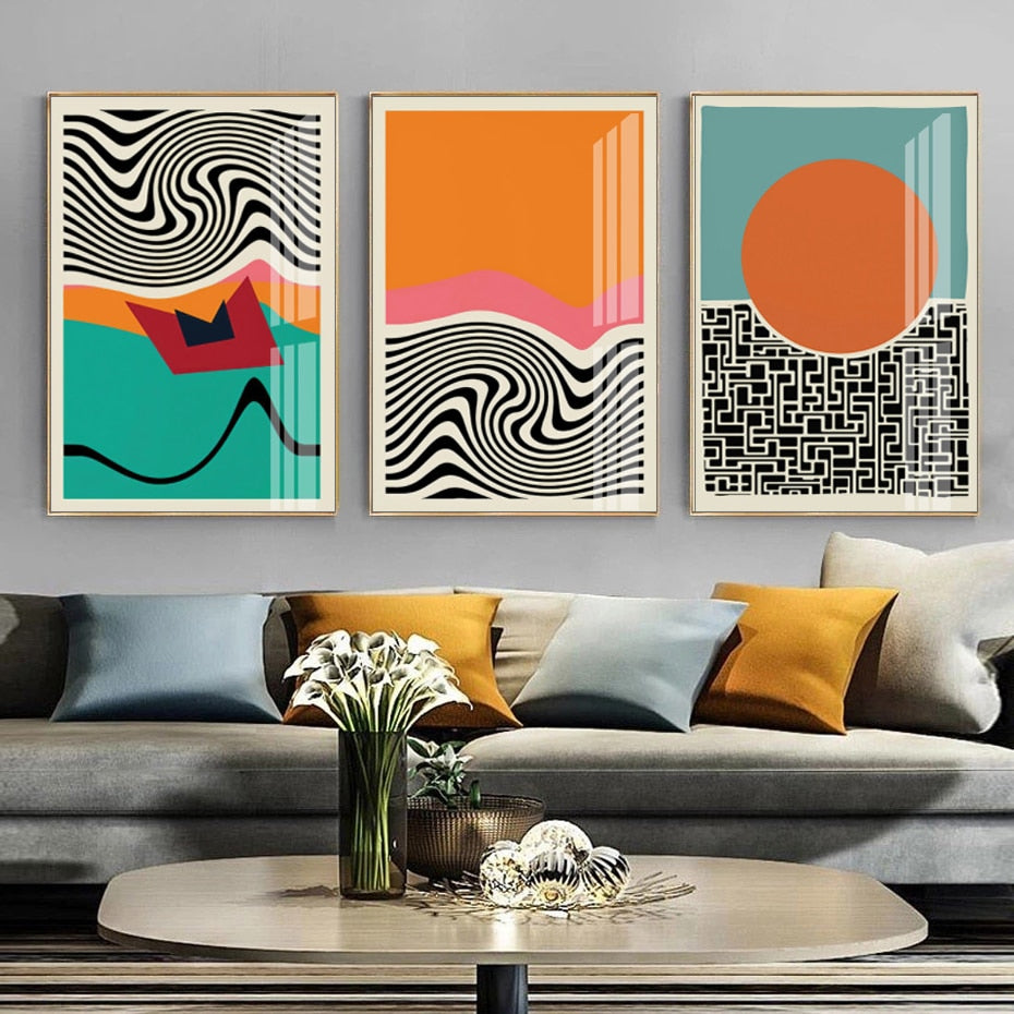 Arthia Designs - Abstract Color Block Canvas Art - Review