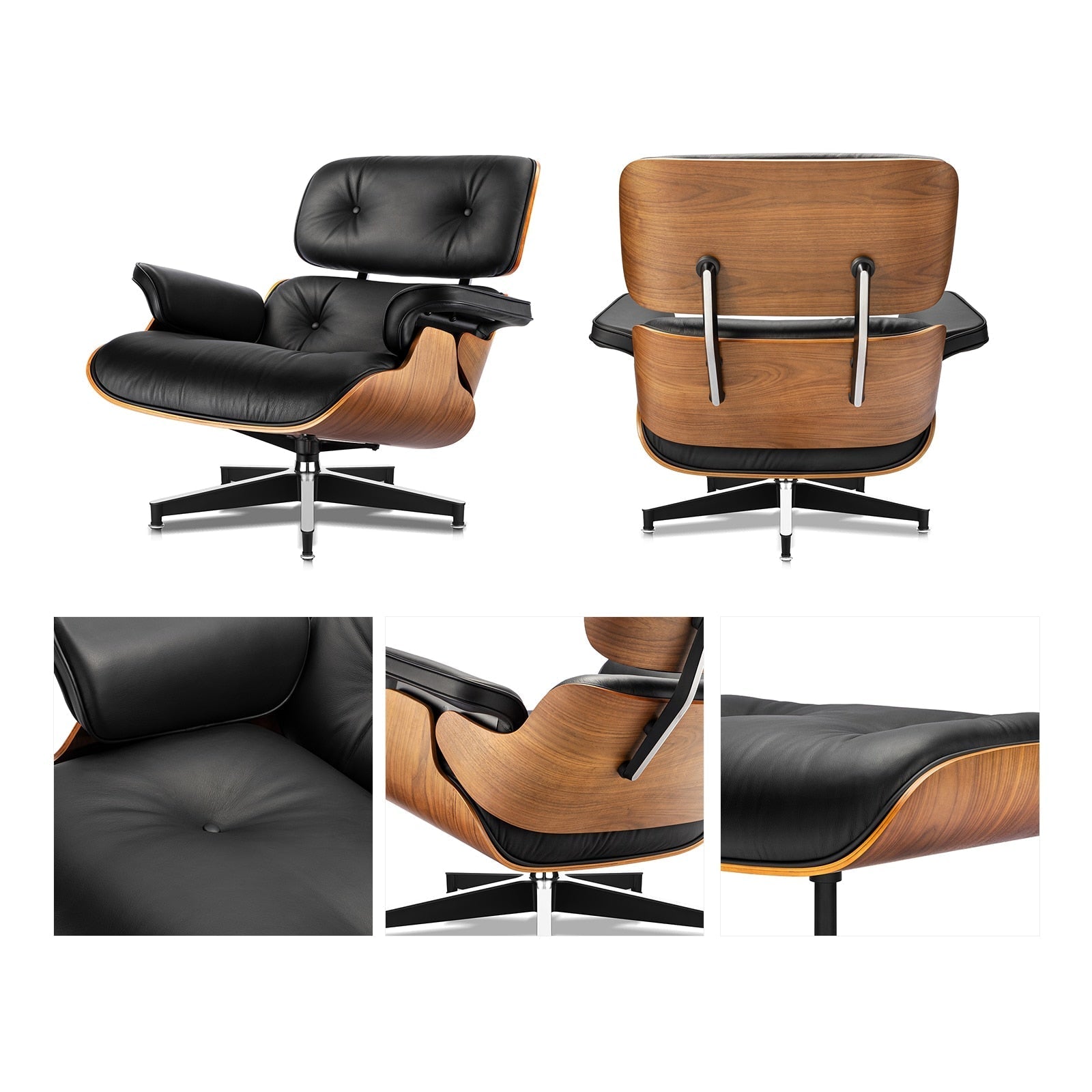 Arthia Designs - Eames Mid-Century American Lounge Chair and Ottoman (Tall Version) - Review