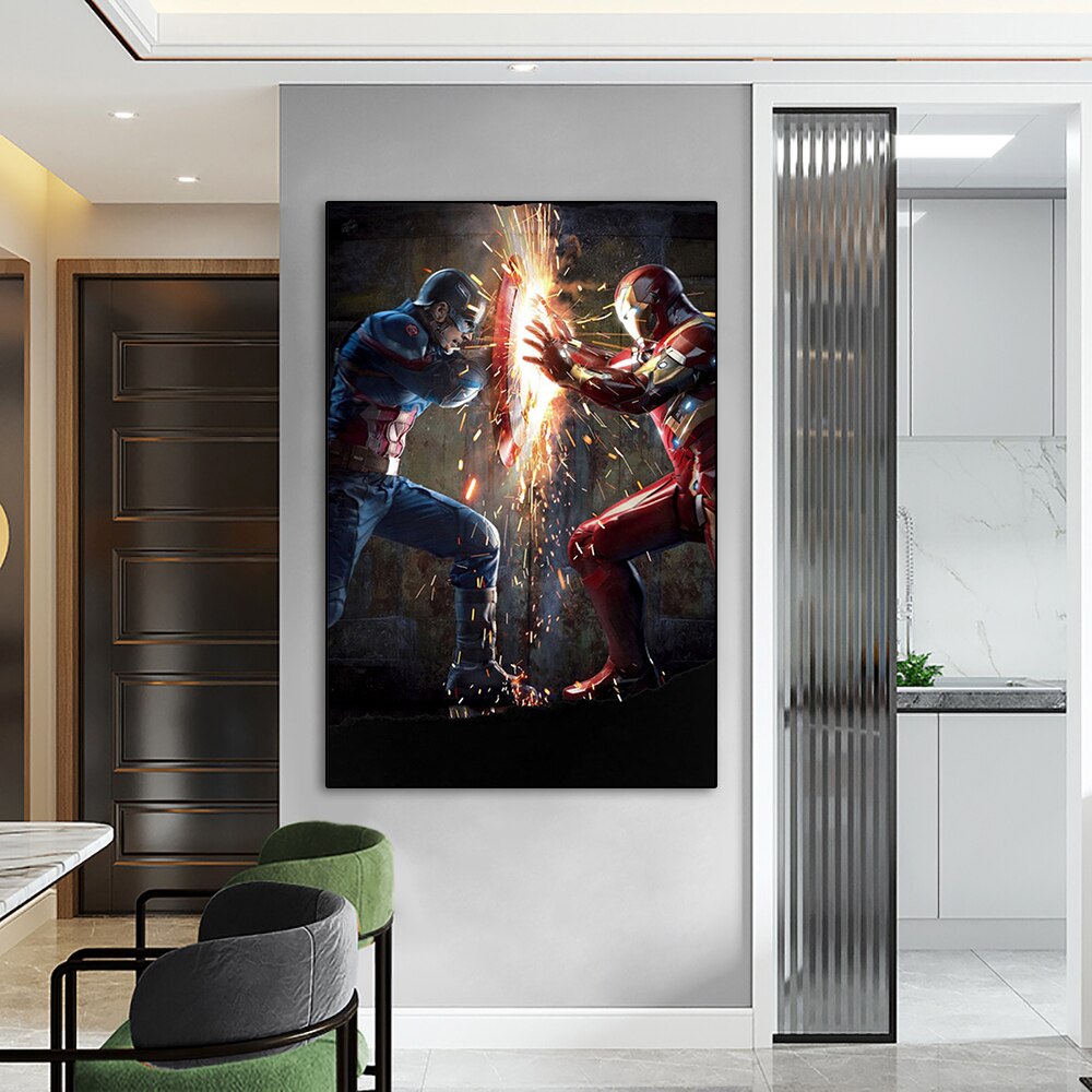 Arthia Designs - Avengers Civil War Canvas Art - Review