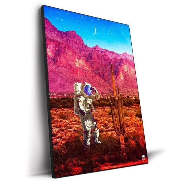 Arthia Designs - Dystopian Floral Astronauts Canvas Art - Review