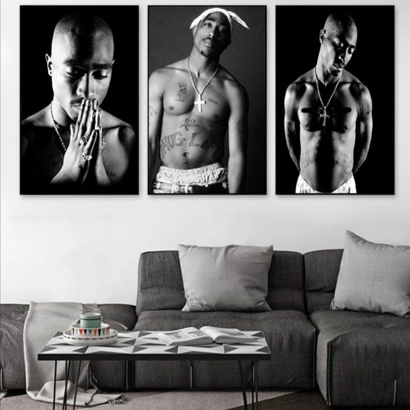 Arthia Designs - Black & White Rapper Canvas Art - Review