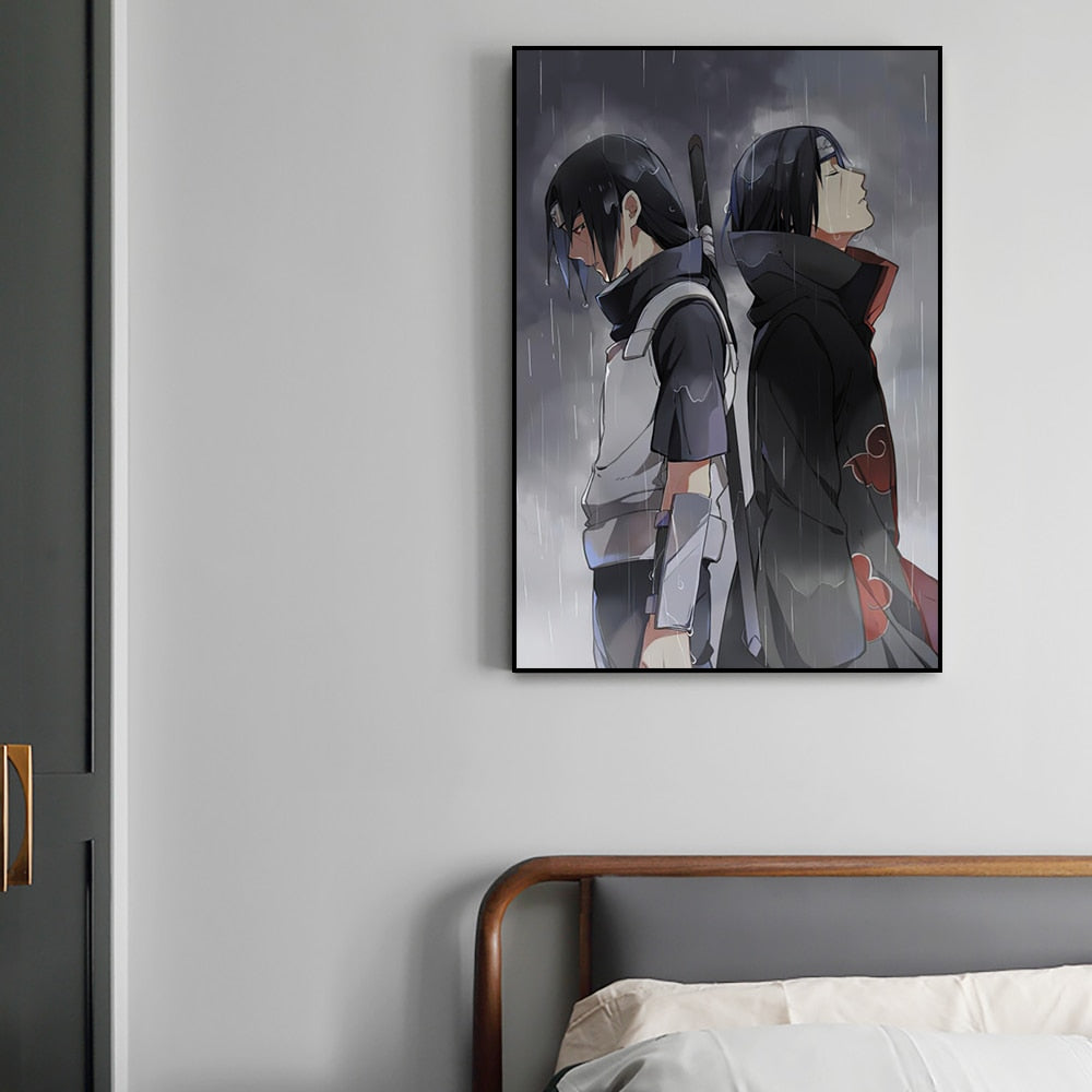 Arthia Designs - Naruto Sasuke Itachi Canvas Art - Review