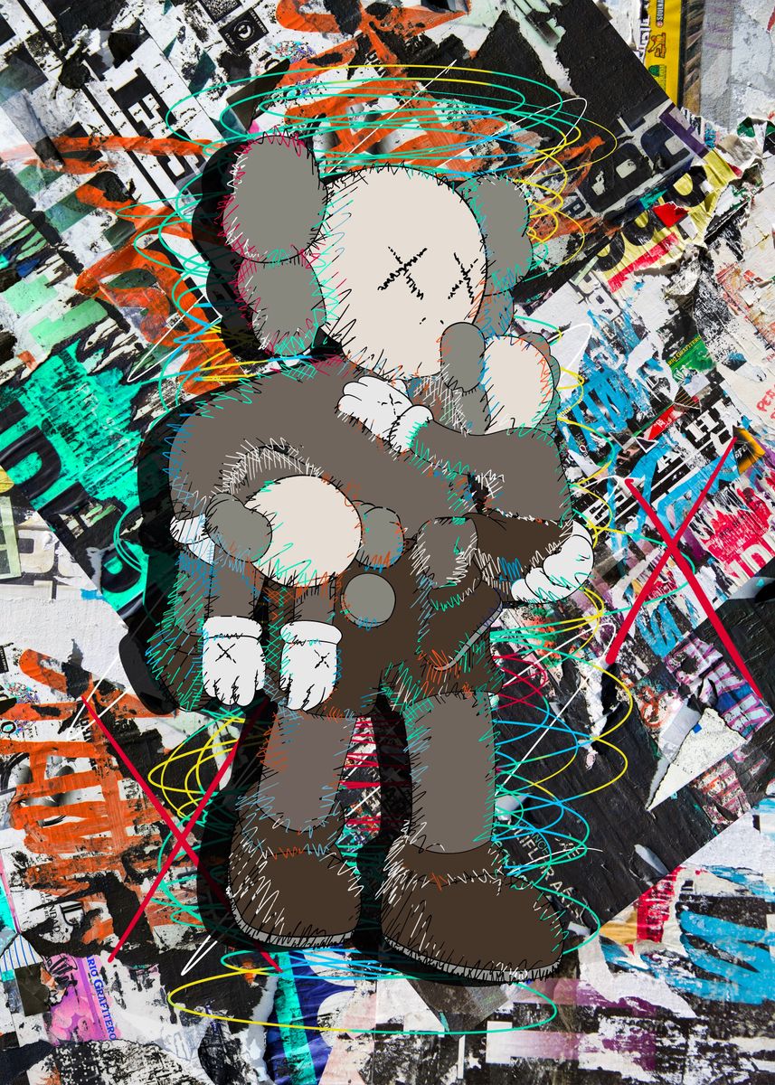 Arthia Designs - Graffiti KAWS Toys Collections Canvas Art - Review