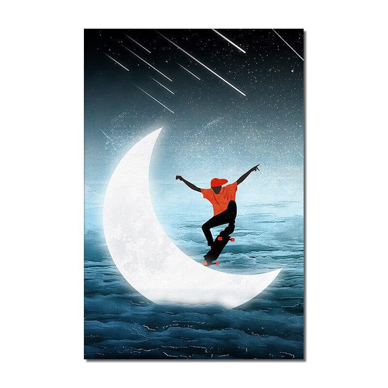 Arthia Designs - Take Me To The Moon Canvas Art - Review