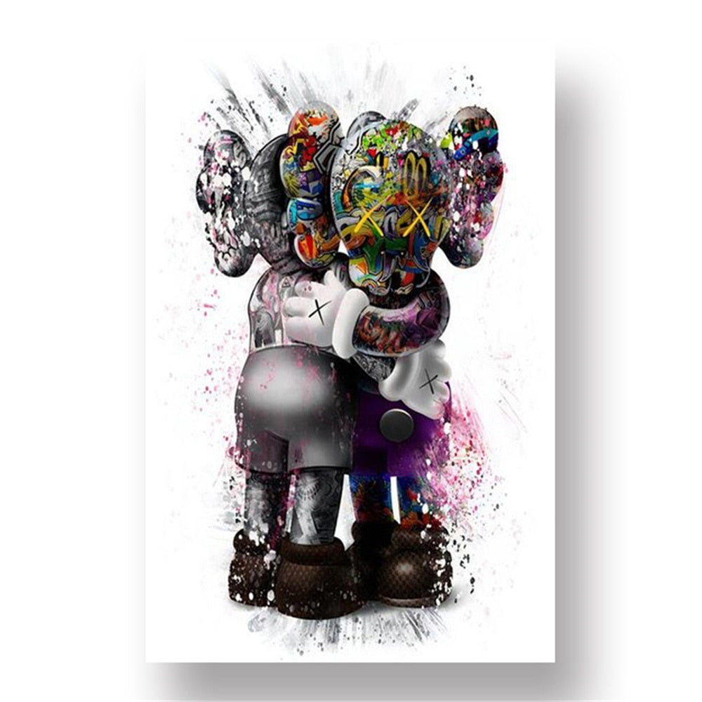 Arthia Designs - Graffiti Bear Statue Canvas Art - Review