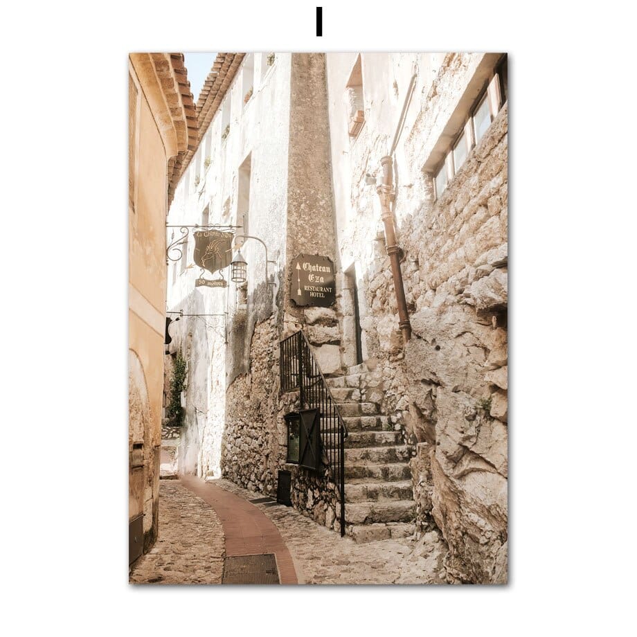 Arthia Designs - Vintage Street Town Canvas Art - Review