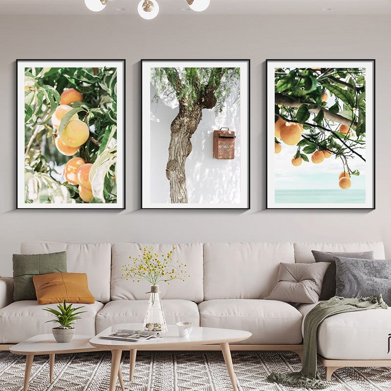 Arthia Designs - Tropical Forest Orange Garden Canvas Art - Review