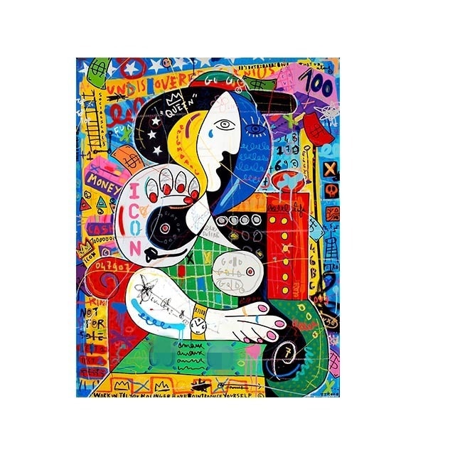 Arthia Designs - Banksy Gustav Klimt Graffiti 2 Canvas Art - Review