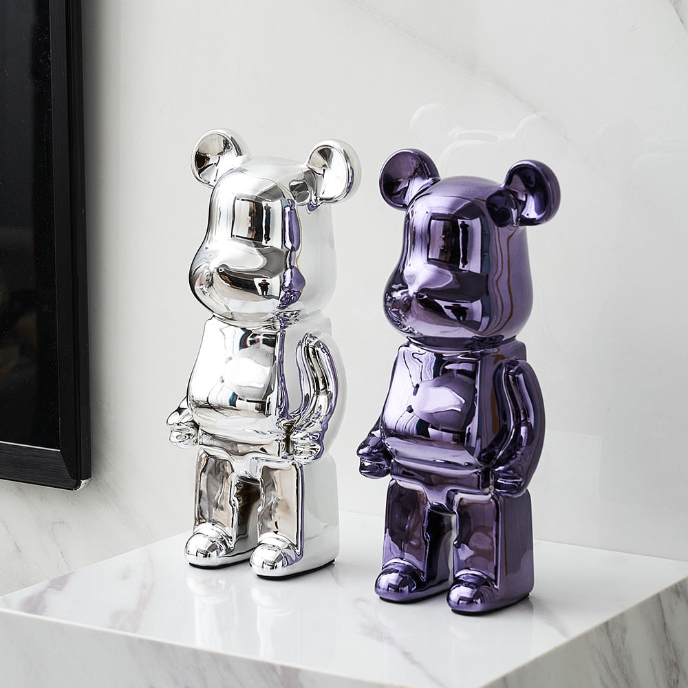 Arthia Designs - Electroplating Piggy Bank Bear Statue - Review