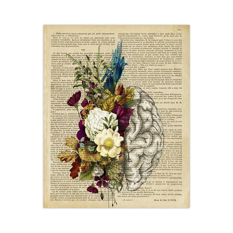 Arthia Designs - Vintage Anatomie Florale Canvas Art - Review