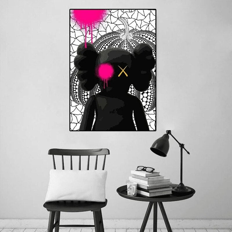 Arthia Designs - Dark Kaws Companion Canvas Art - Review