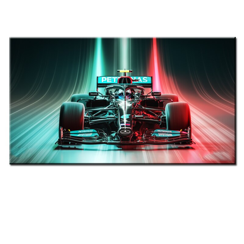 Arthia Designs - Formula One Mercedes Car Canvas Art - Review