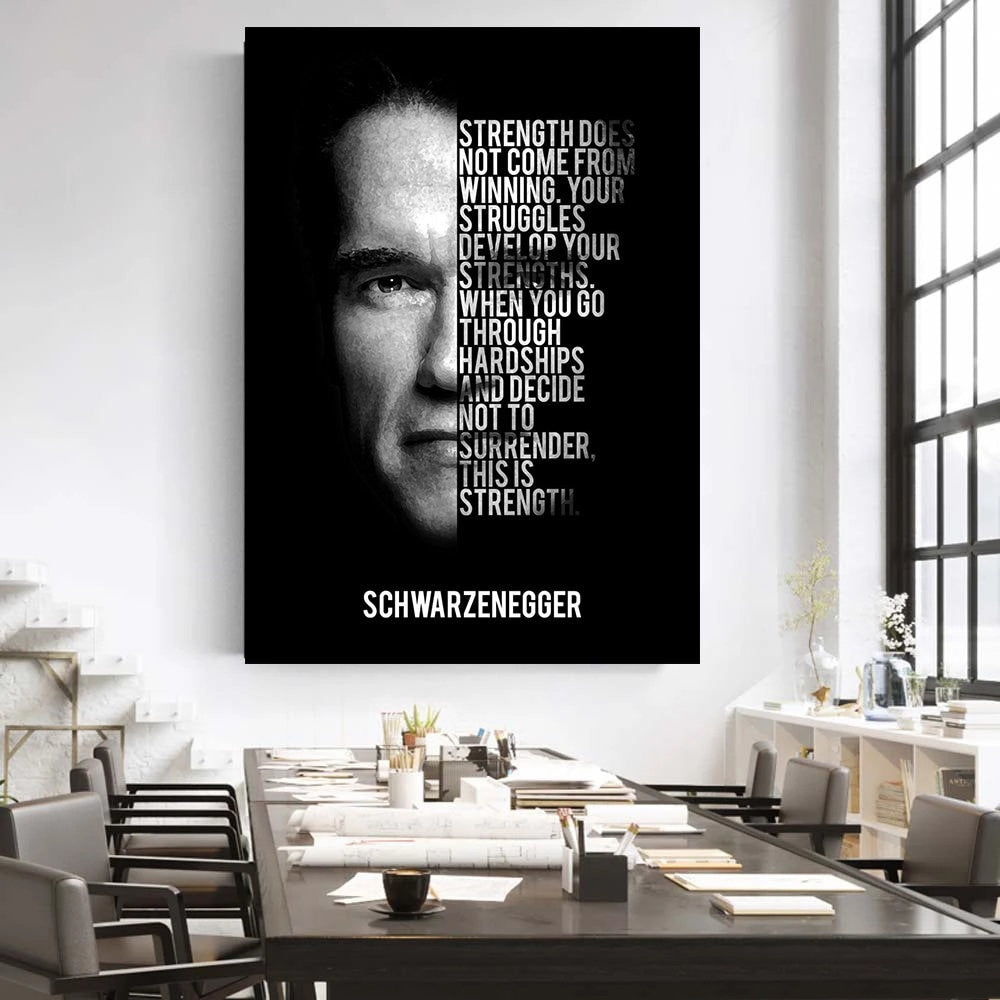 Arthia Designs - Alpha Male Motivational Quotes Canvas Art - Review