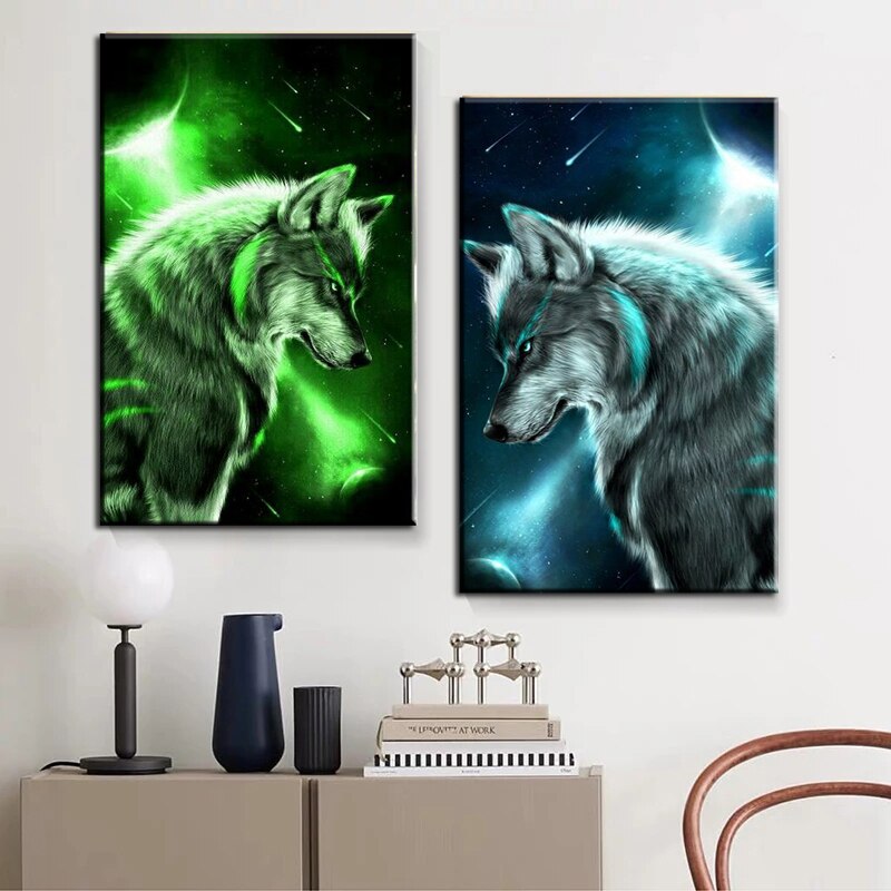 Arthia Designs - The Alphas Wolf Pack Canvas Art - Review