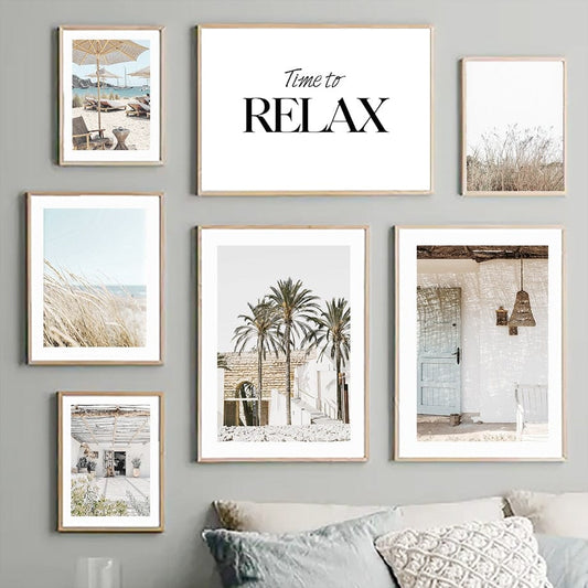 Arthia Designs - Sandy Luxury Beach Resort Canvas Art - Review