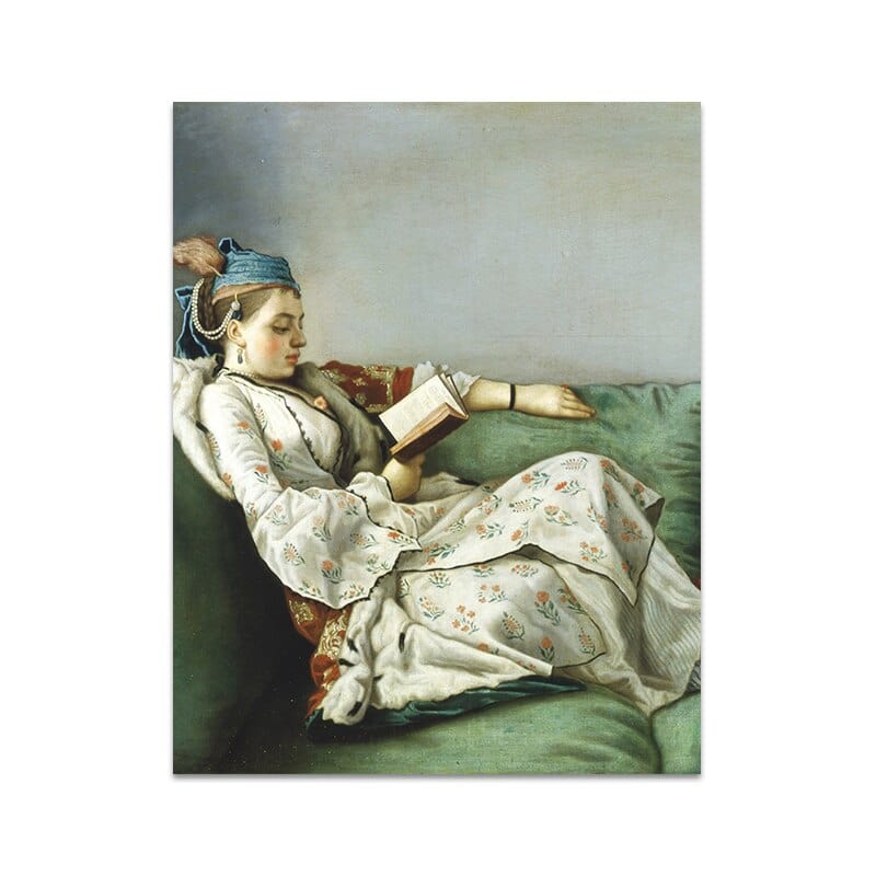 Arthia Designs - Vintage Woman Reading Canvas Art - Review