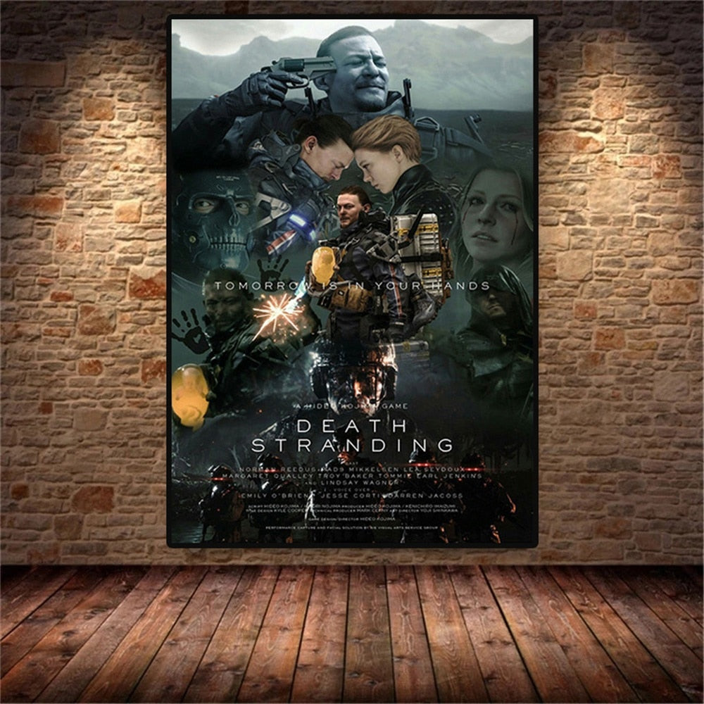 Arthia Designs - Death Stranding Game Poster Canvas Art - Review