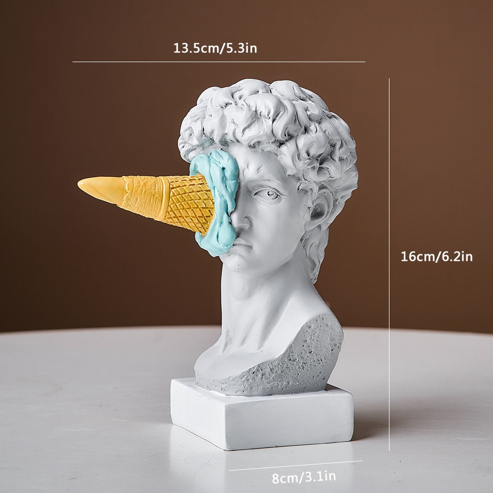 Arthia Designs - Ice Cream David Head Sculpture - Review