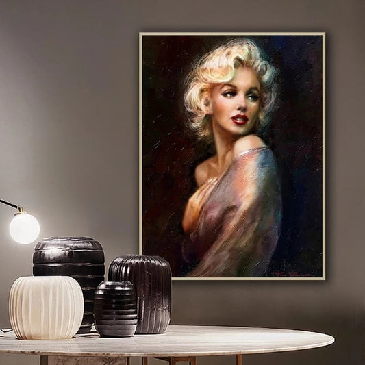 Arthia Designs - Marilyn Monroe Poster Canvas Art - Review