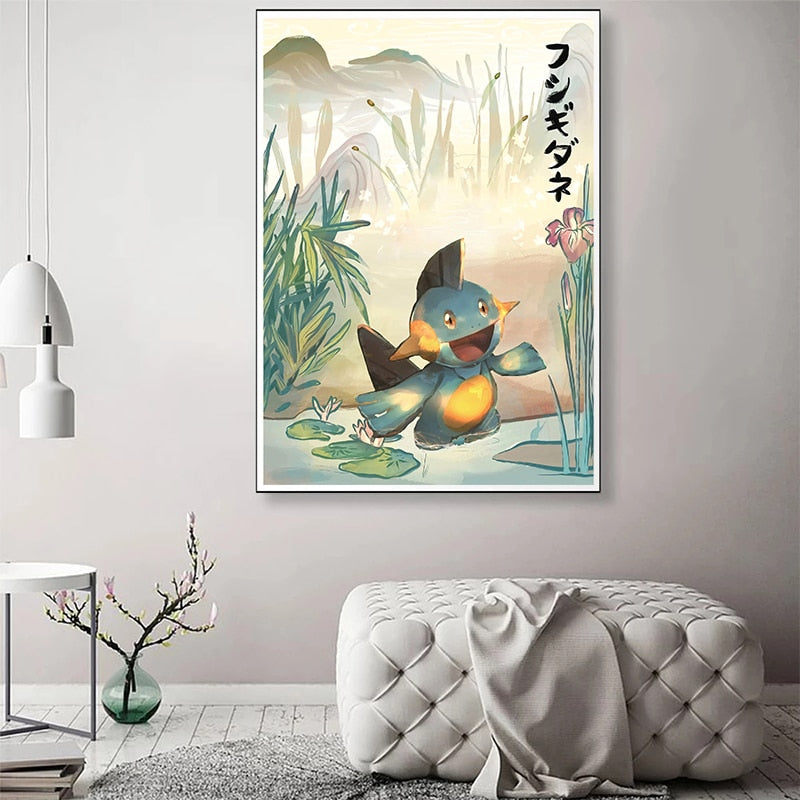 Arthia Designs - Japanese Pokemon Squirtle Anime Canvas Art - Review