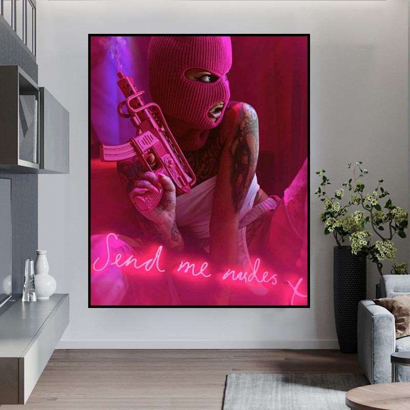 Arthia Designs - Sexy Women Robber Canvas Art - Review