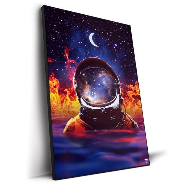 Arthia Designs - Dystopian Floral Astronauts Canvas Art - Review