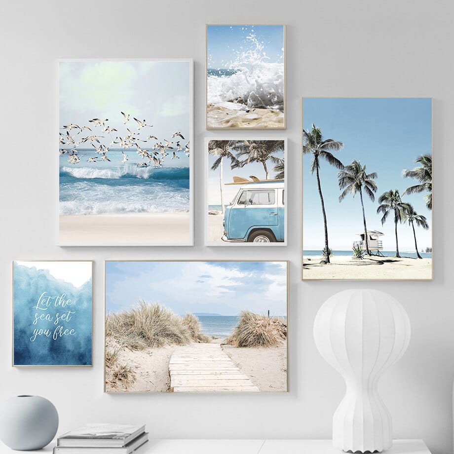 Arthia Designs - Let The Sea Set You Free Canvas Art - Review