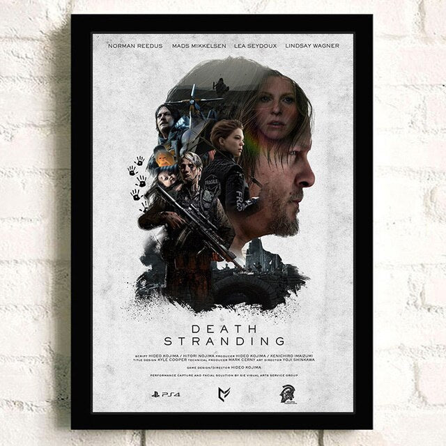 Arthia Designs - Death Stranding Game Poster Canvas Art - Review