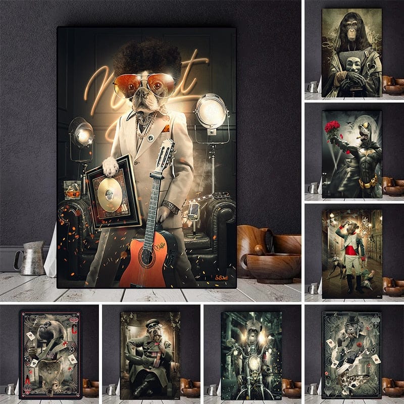 Arthia Designs - Fictional Animal Figures Canvas Art - Review