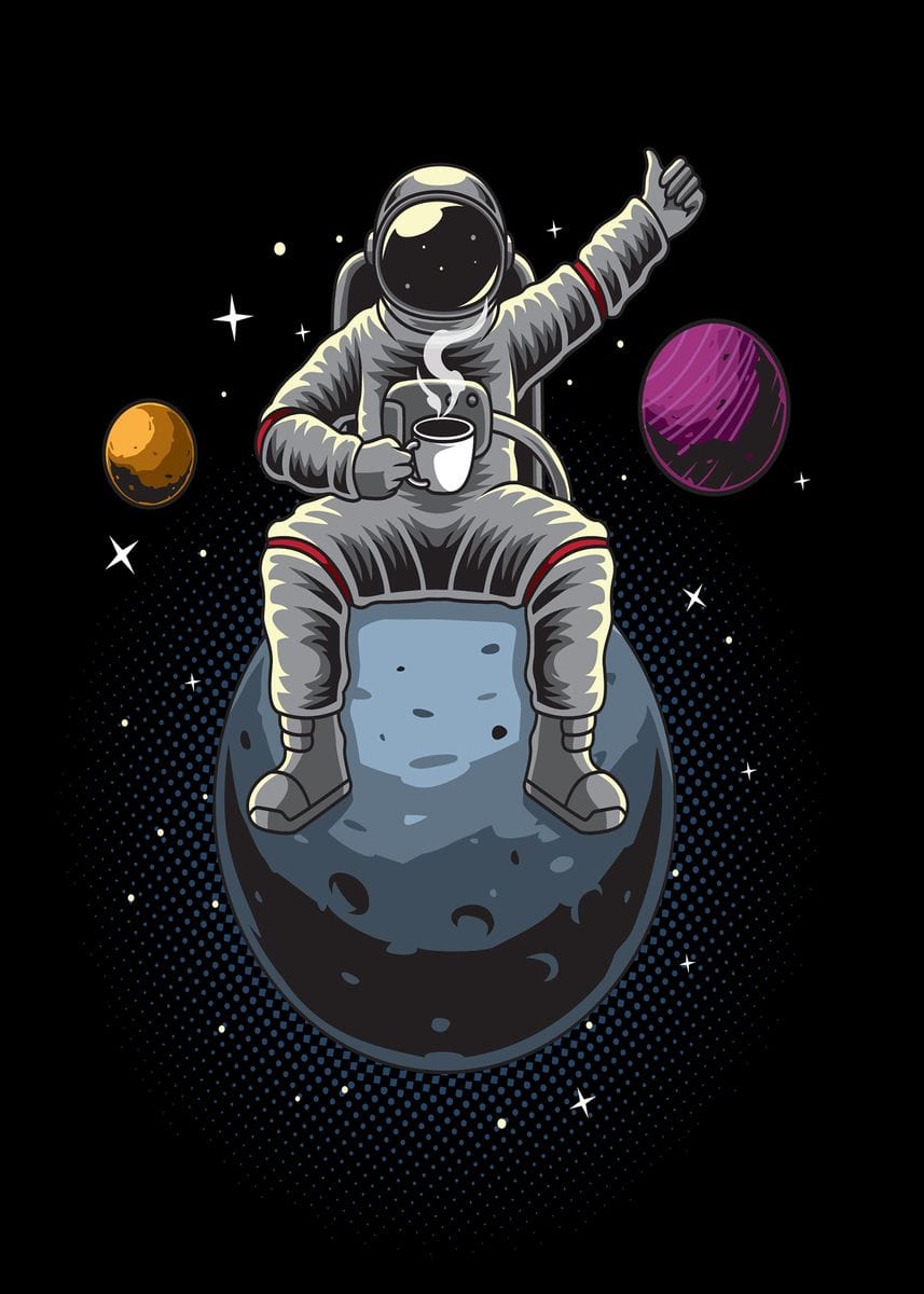 Arthia Designs - Various Funny Astronaut Painting Canvas Art - Review