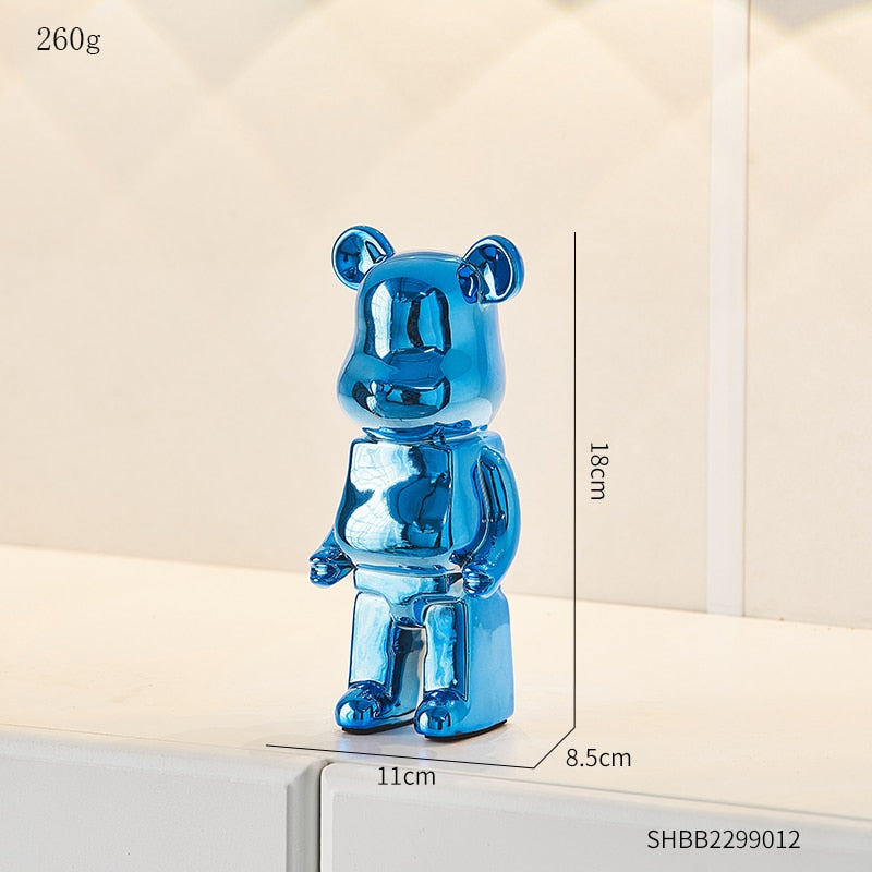 Arthia Designs - Electroplating Piggy Bank Bear Statue - Review