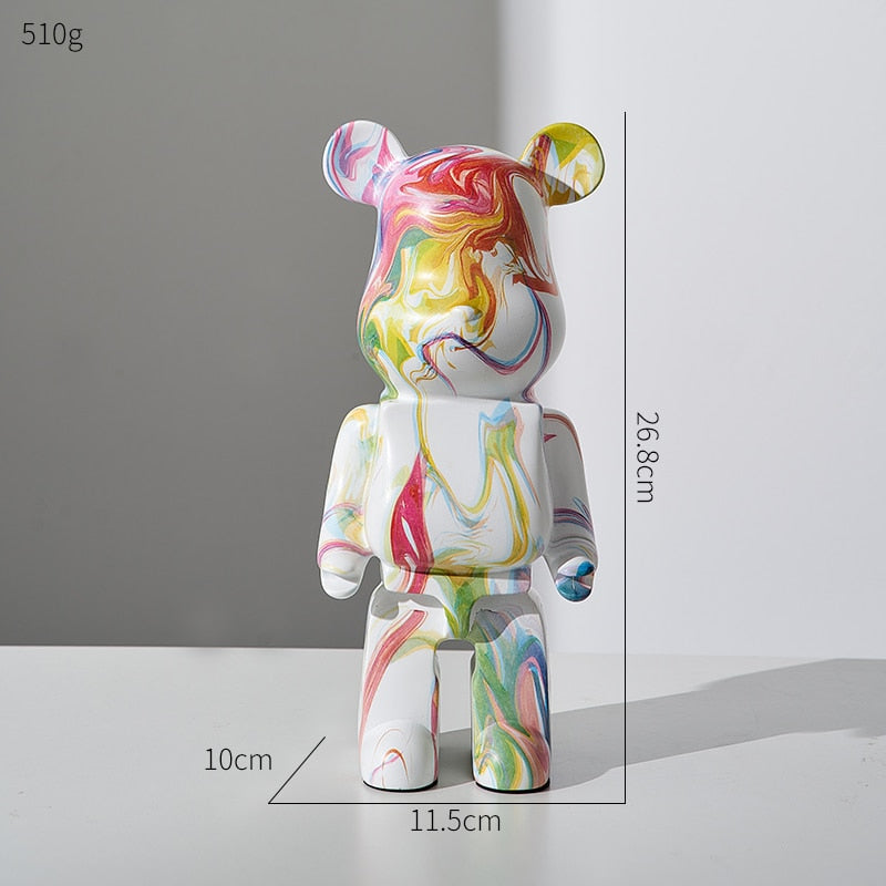 Arthia Designs - Graffiti Colorful Bear Statue - Review