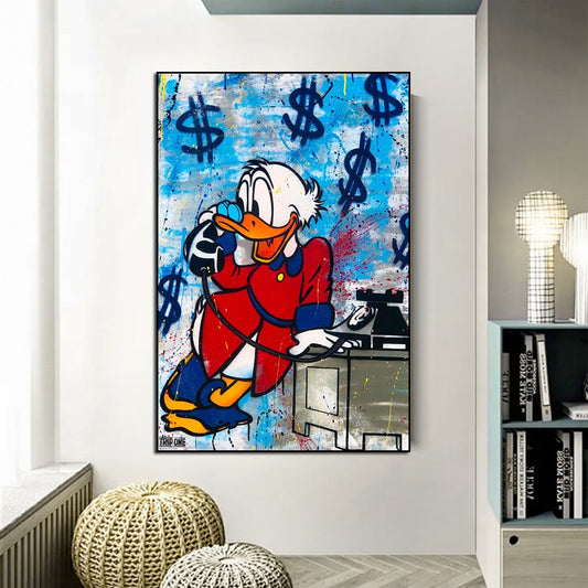 Arthia Designs - Donald Duck Graffiti Canvas Art - Review