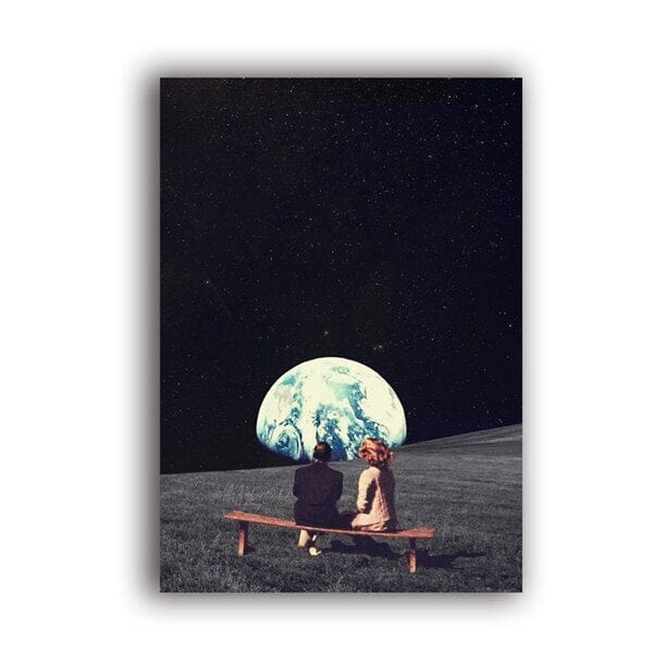 Arthia Designs - Surrealism Lunarian Civilization Canvas Art - Review