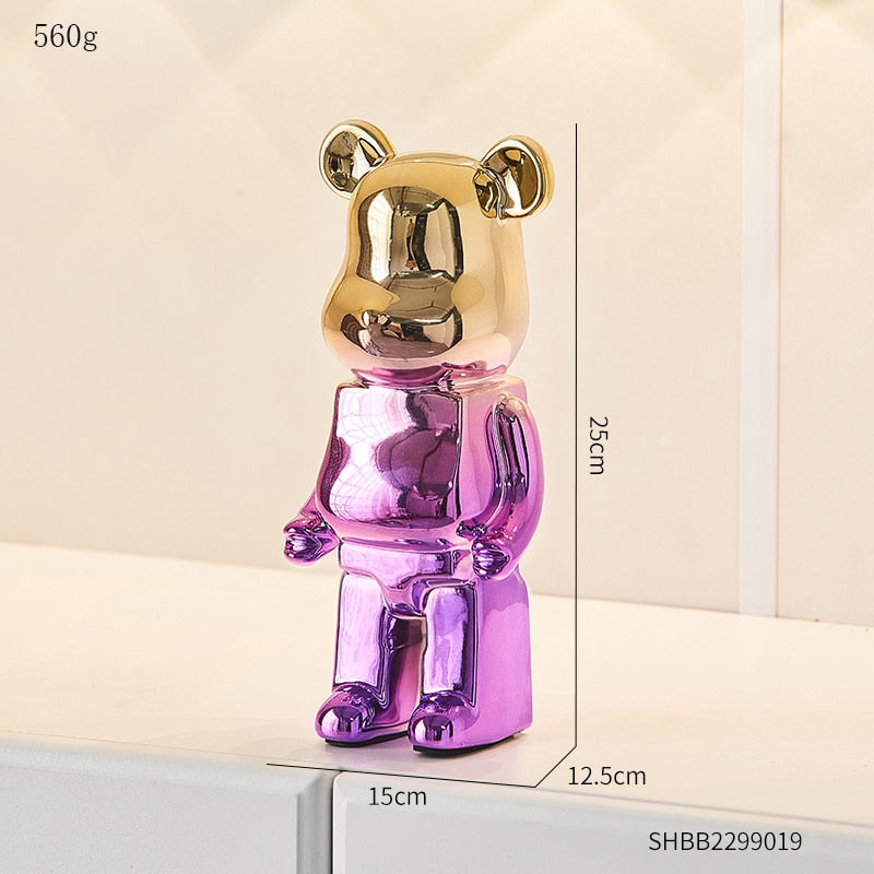 Arthia Designs - Electroplating Piggy Bank Bear Statue - Review