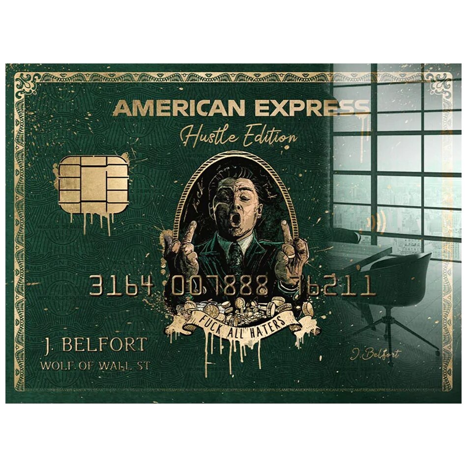 Arthia Designs - American Express Hustle Edition Canvas Art - Review