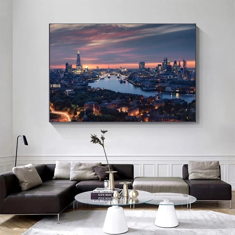 Arthia Designs - Beautiful City Night View Canvas Art - Review