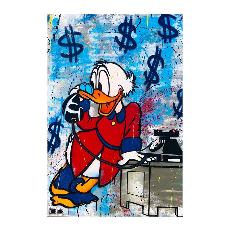 Arthia Designs - Donald Duck Graffiti Canvas Art - Review