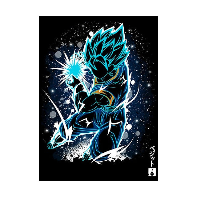 Arthia Designs - Dragon Ball Goku Silhouette Canvas Art - Review