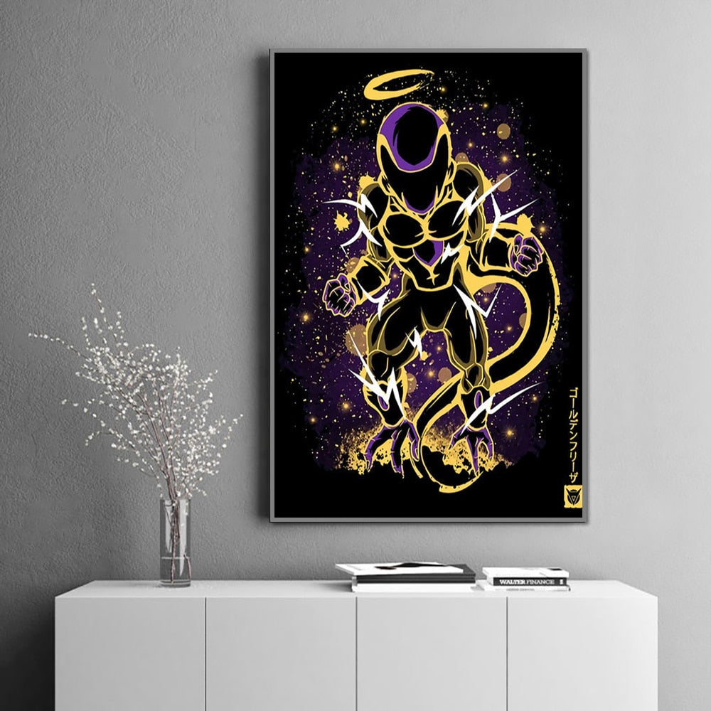 Arthia Designs - Dragon Ball Goku Silhouette Canvas Art - Review