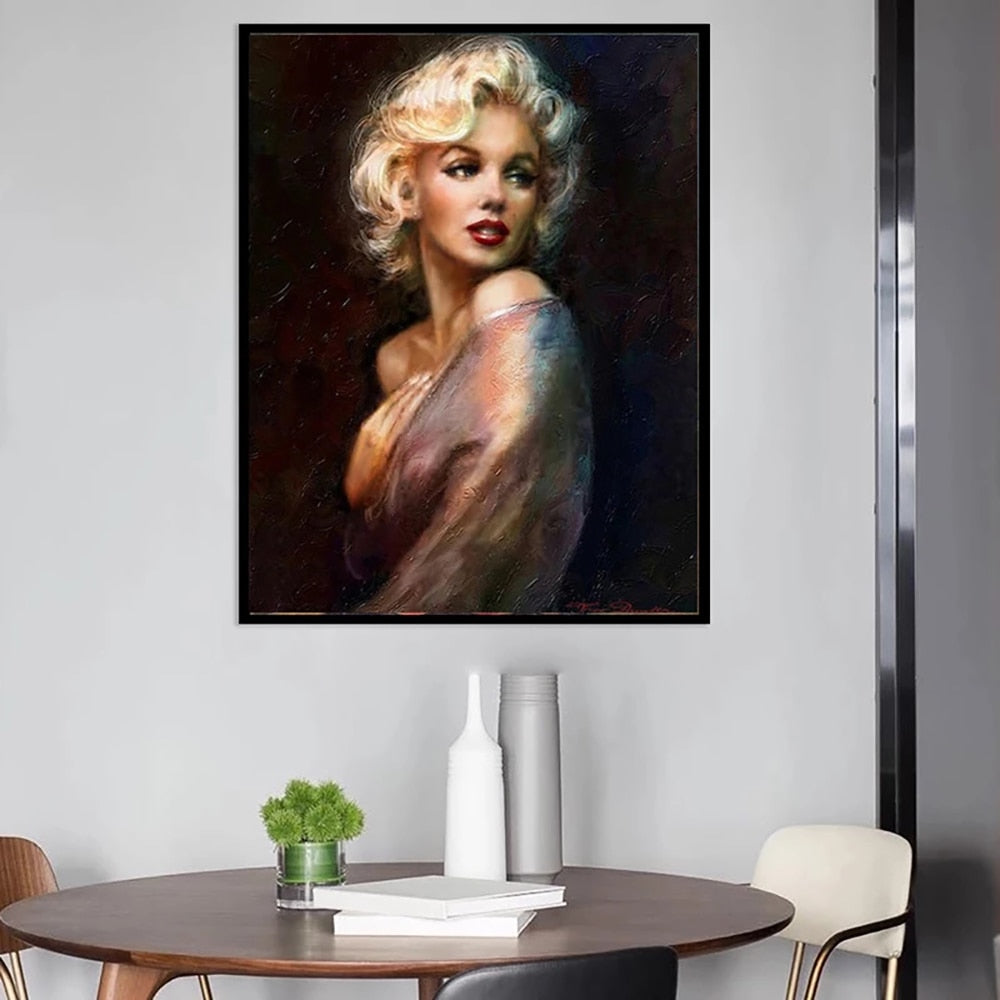 Arthia Designs - Marilyn Monroe Poster Canvas Art - Review