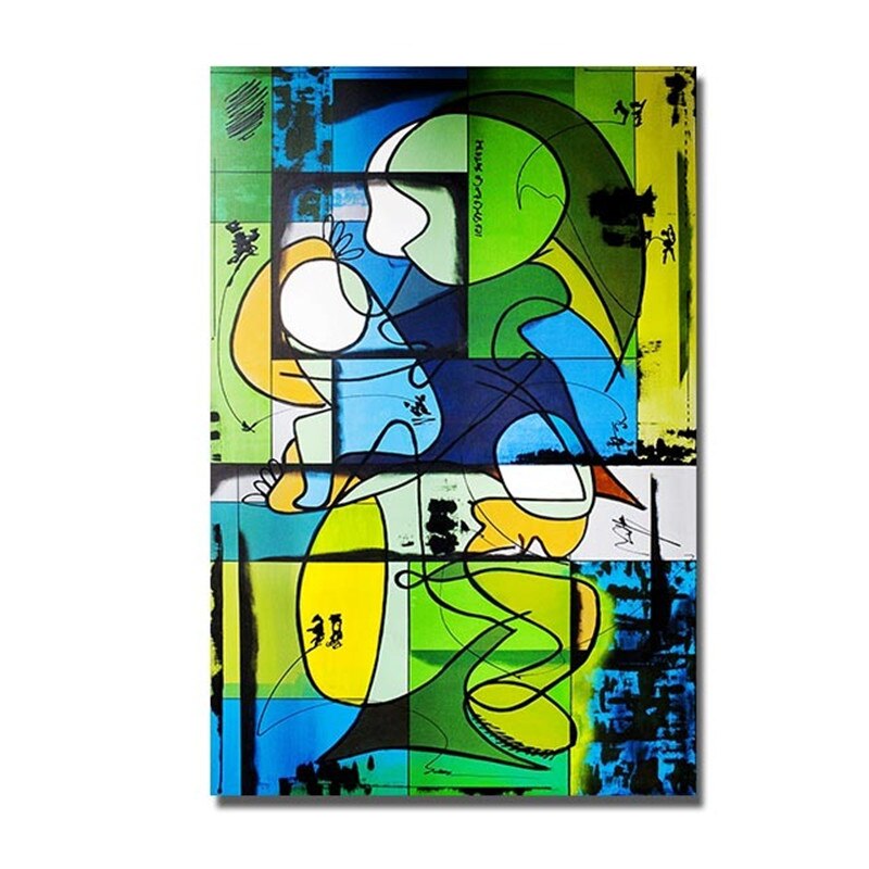 Arthia Designs - Abstract Graffiti Picasso Canvas Art - Review